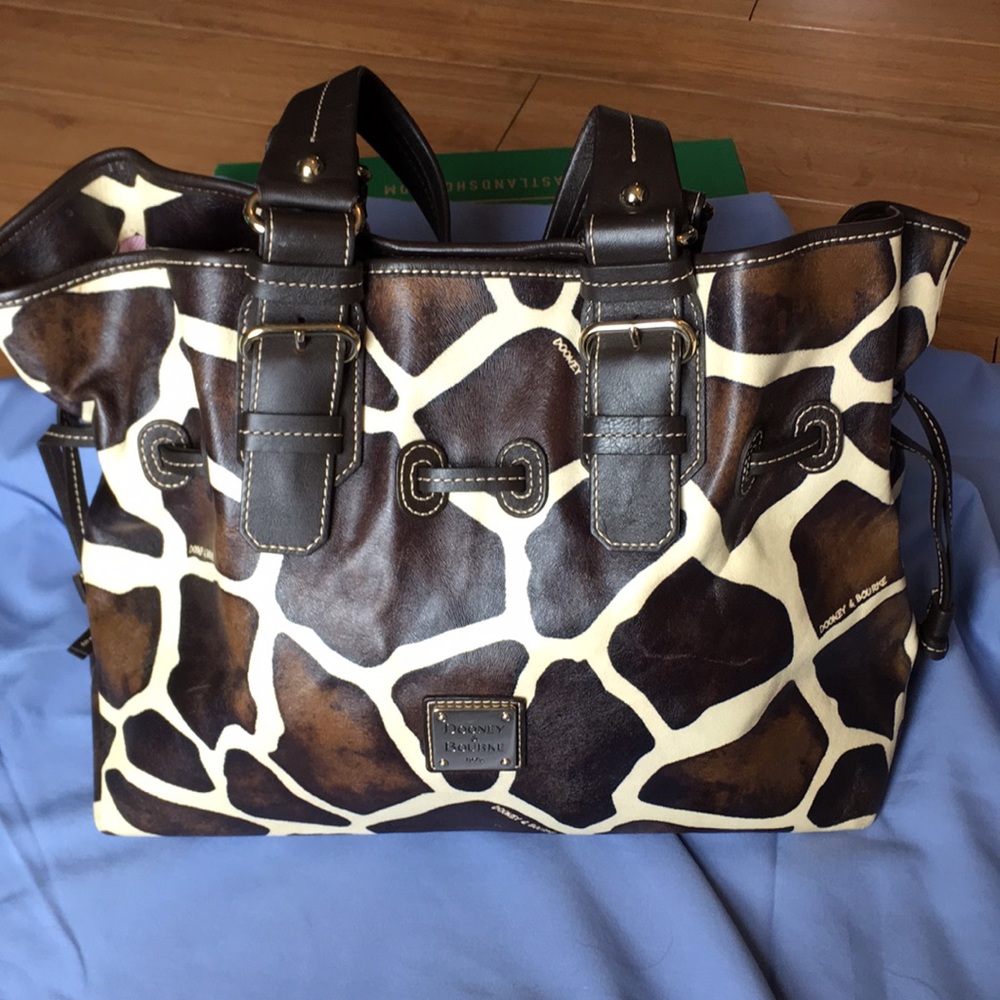 Sooner and Bourke giraffe Chiara handbag